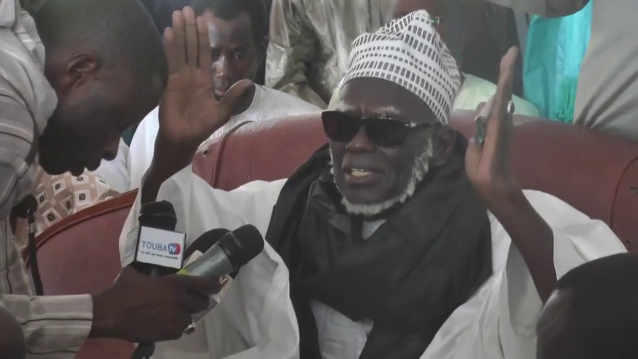 UNIVERSIT&Eacute; CCAK TOUBA LE DISCOURS EMOUVANT DE SERIGNE MOUNTAKHA MBACKE KHALIF GENERAL DES MOURIDES