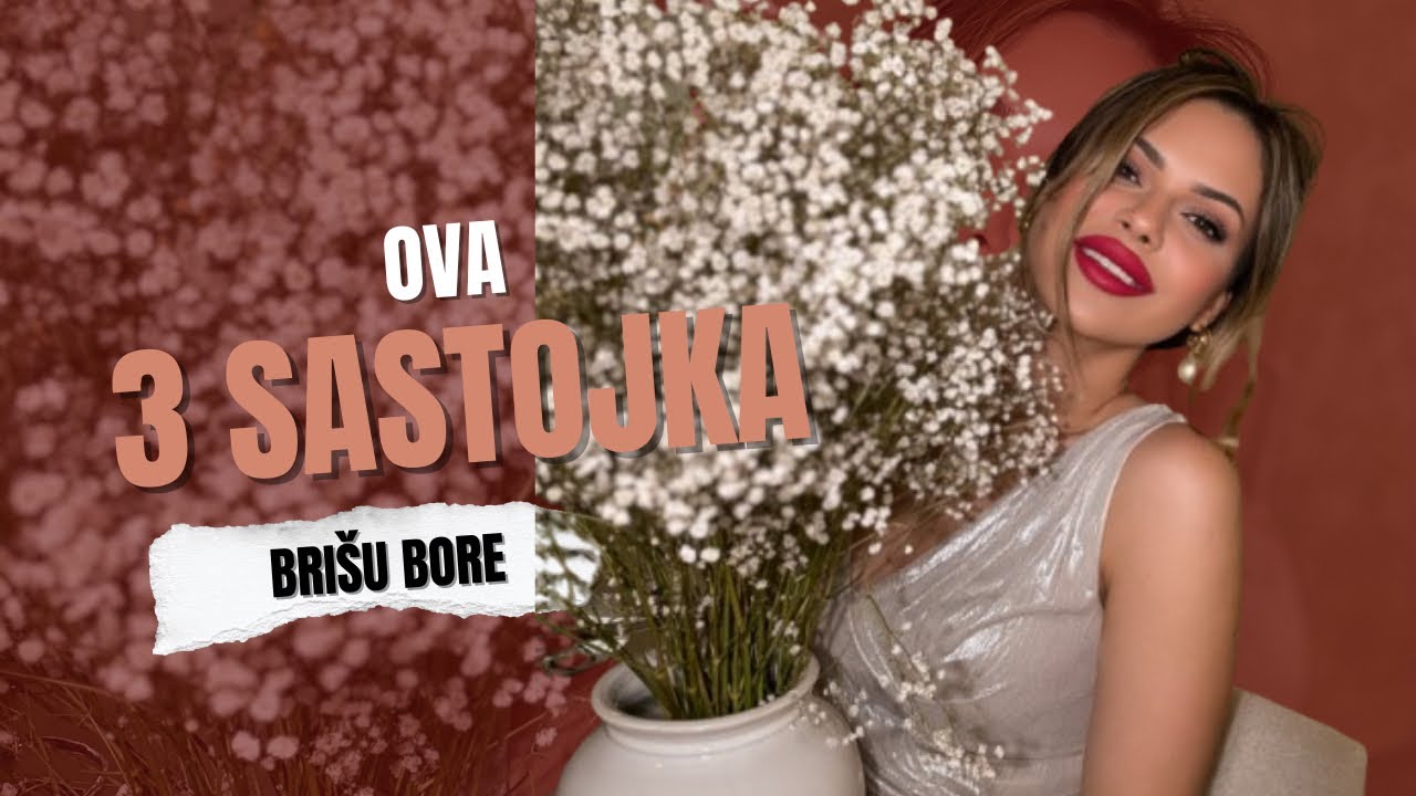 NE TREBA TI 10 PROIZVODA - SAMO OVA 3 … DA IZBRIŠEŠ I SPRIJEČIŠ BORE 👀