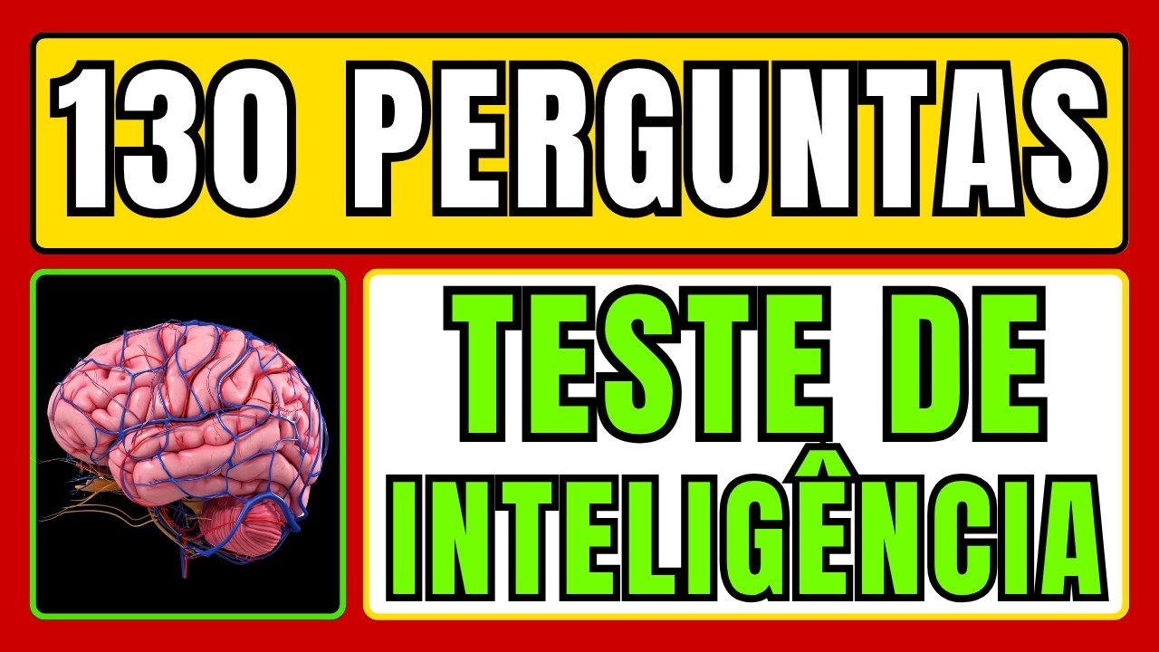 Se conseguir acertar 90 perguntas, pode se considerar um GÊNIO!