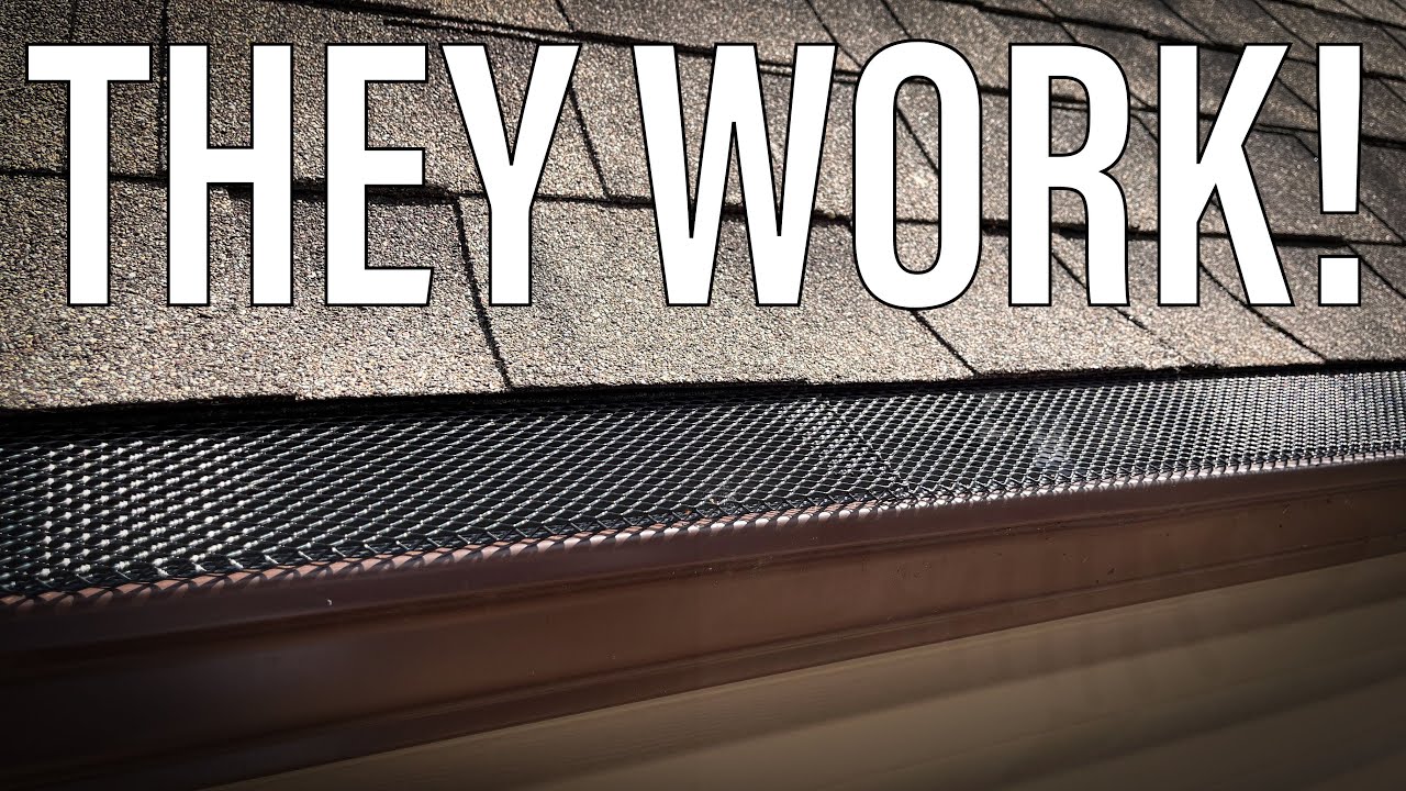 Gutter Guard Install Hack - Easy DIY