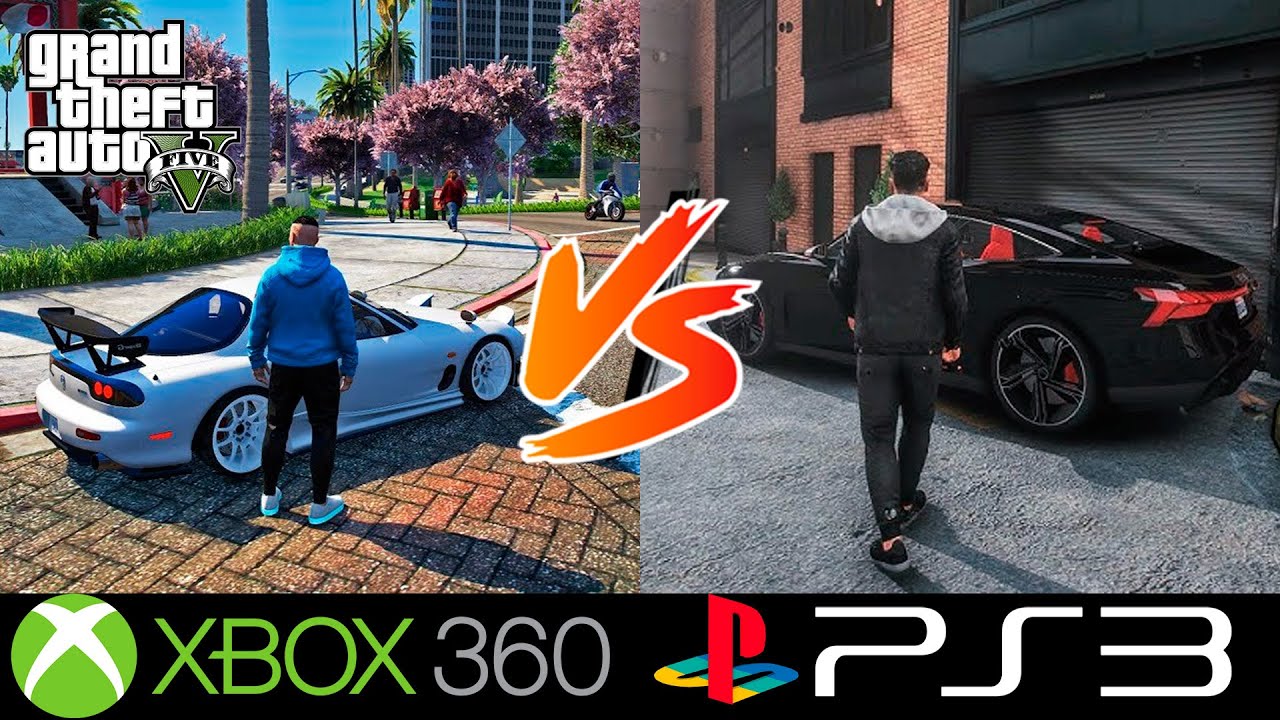 🎮¿Cuál Tenía Mejores Gráficos? Xbox 360 vs PlayStation 3 | Comparación Épica GTA V🔥