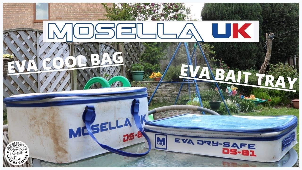 Mosella EVA bait tray & Cool bag | Tackle talk | BagUpTV | Match Fishing