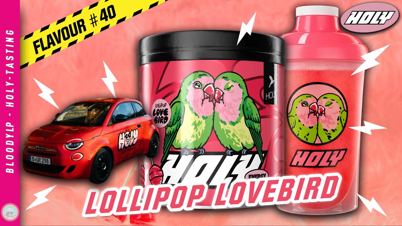 🍒💥 HOLY Lollipop Lovebird (Kirschlolli) im Test + 23.000 € GEWINNSPIEL!