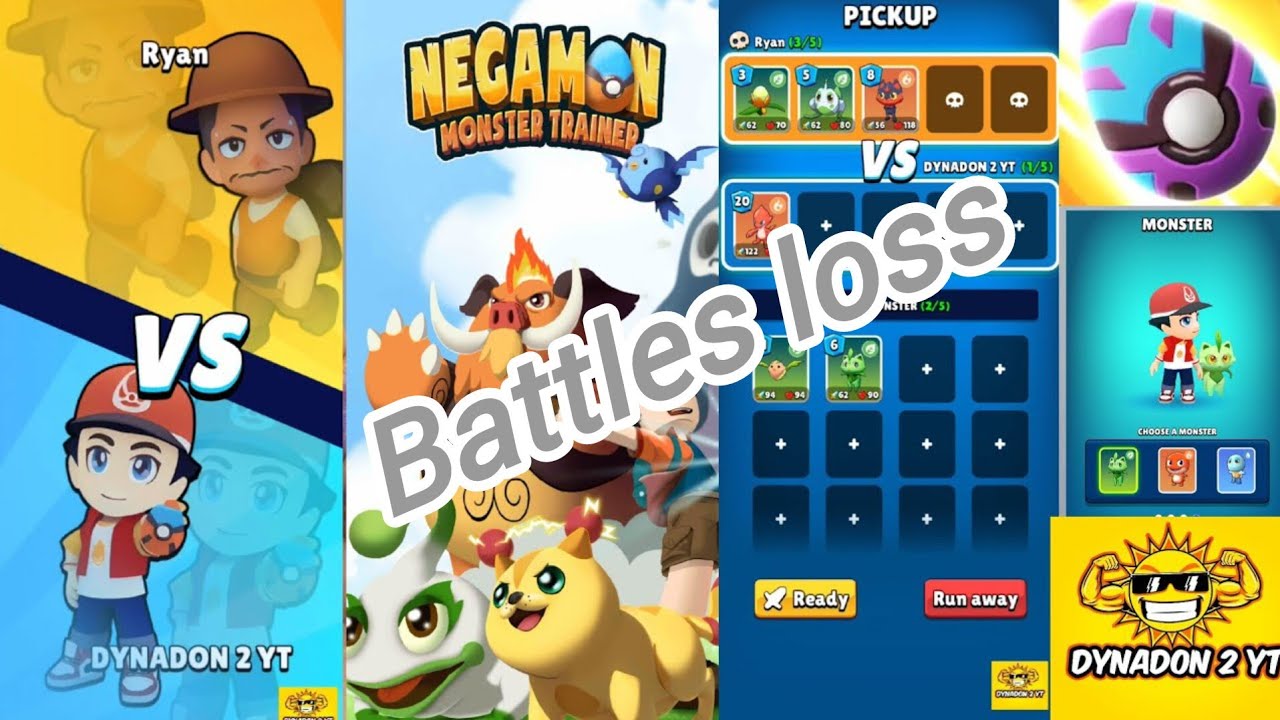 nexomon master trainer / nexomon battle lose today #nexomon #battel