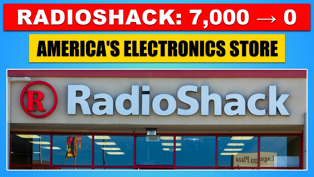 RadioShack: 7,000 Stores to ZERO - The Death of America's Electronics Store