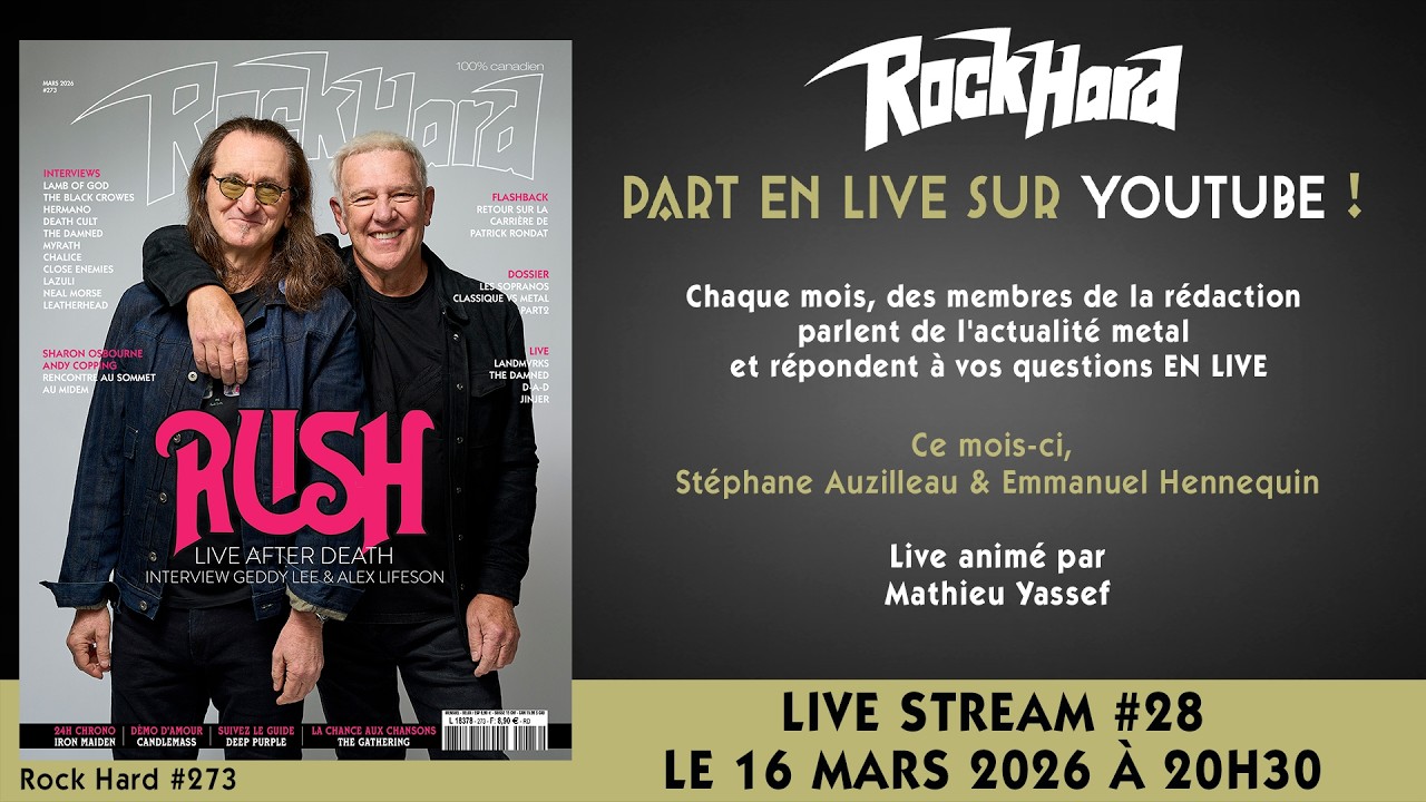 Rock Hard Mag Live #28  num 273