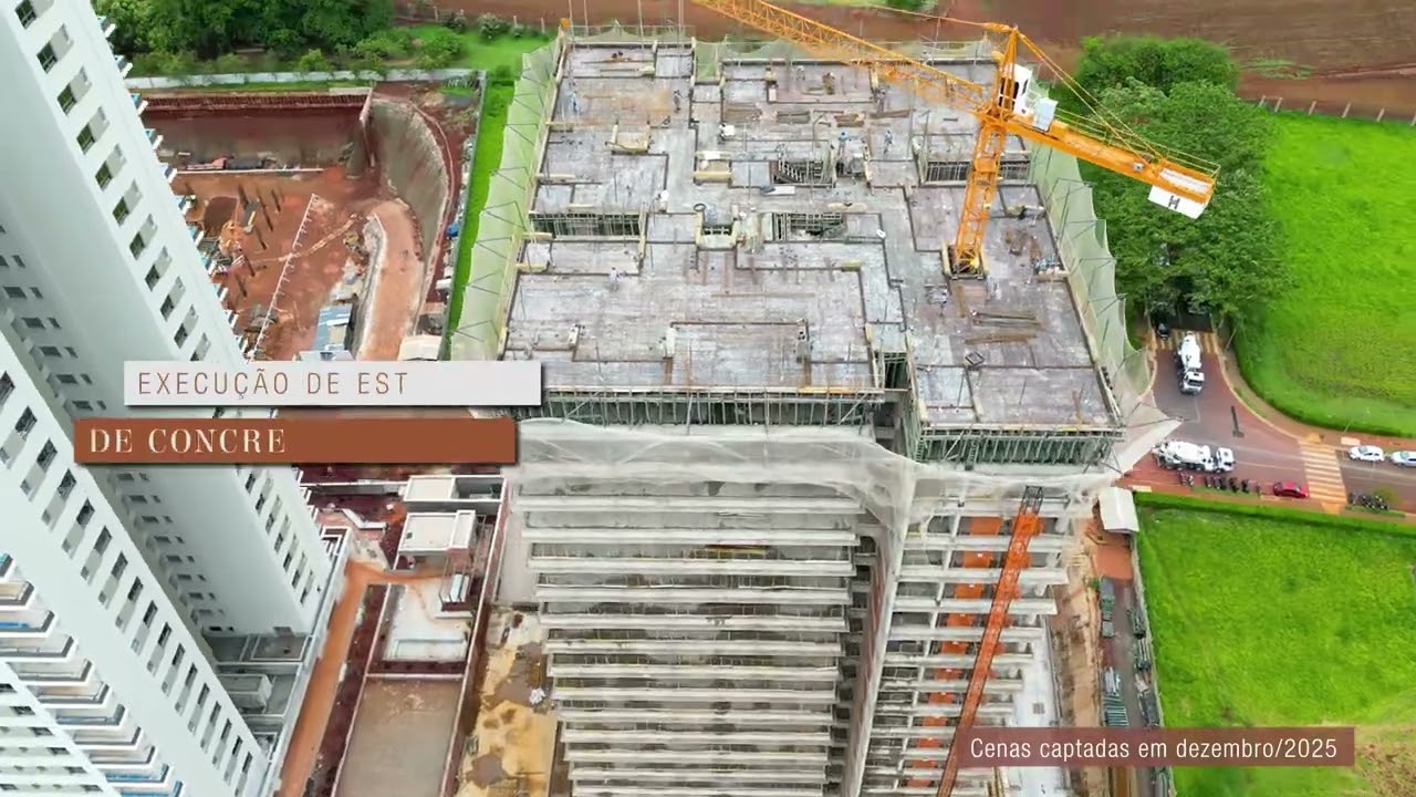 Cidade de Barcelona Andamento Obra /Dezembro 2025 (16) 99133-8008 #imoveisribeirao.com Rib. Preto SP