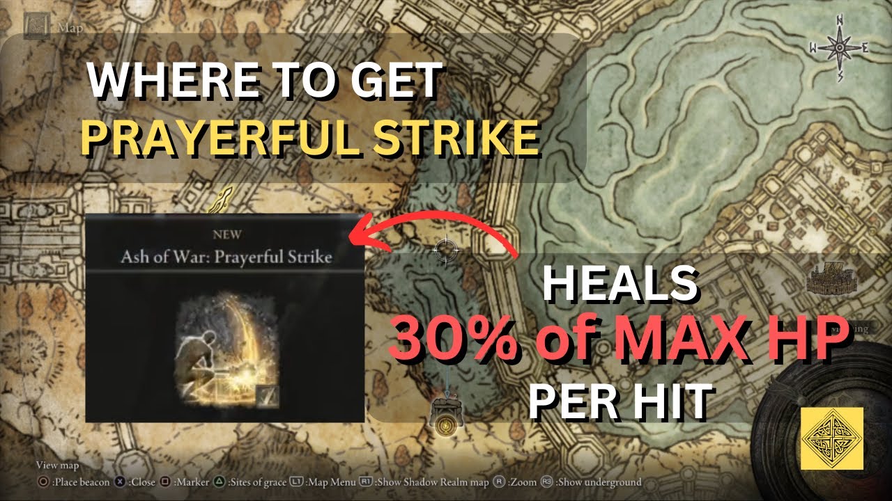 Easy Guide: Find Prayerful Strike Ash of War | Elden Ring