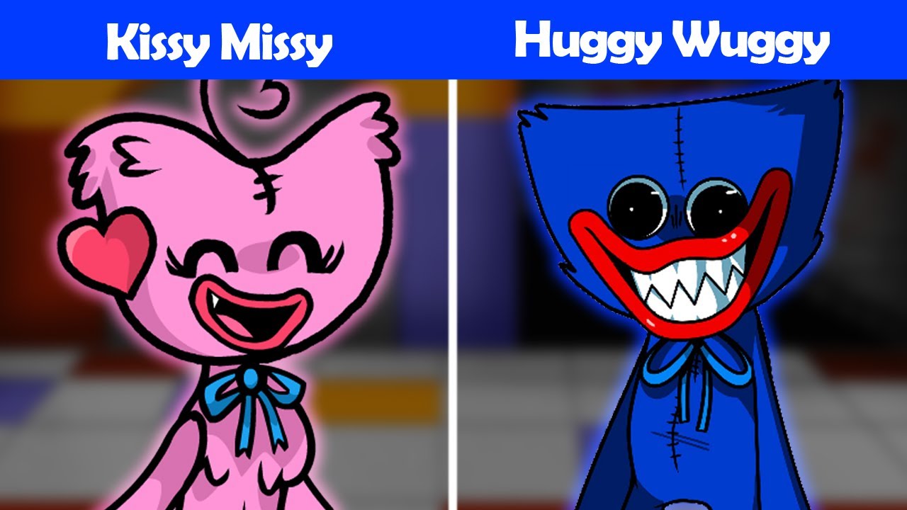 Kissy Missy Vs Huggy Wuggy FNF Hard Mod - Friday Night Funkin'