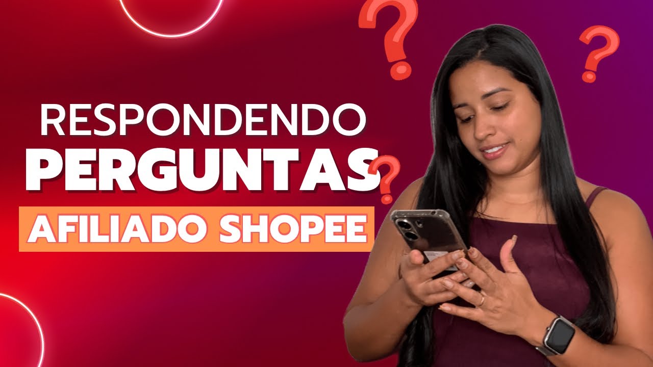 RESPONDENDO PERGUNTAS sobre AFILIADO SHOPEE