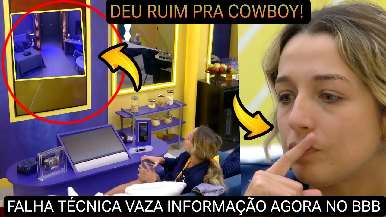 BBB 26:🚨PAREDÃO FALSO CANCELANDO! APÓS FALHA TÉCNICA DA PRODUÇÃO VAZA IMAGEM NA CENTRAL PARA SAMIRA