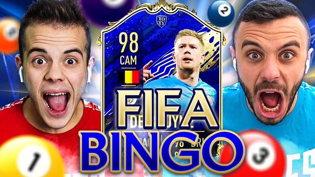 🎱 FIFA BINGO con TEAM OF THE YEAR!!! | Enry Lazza vs Fius Gamer