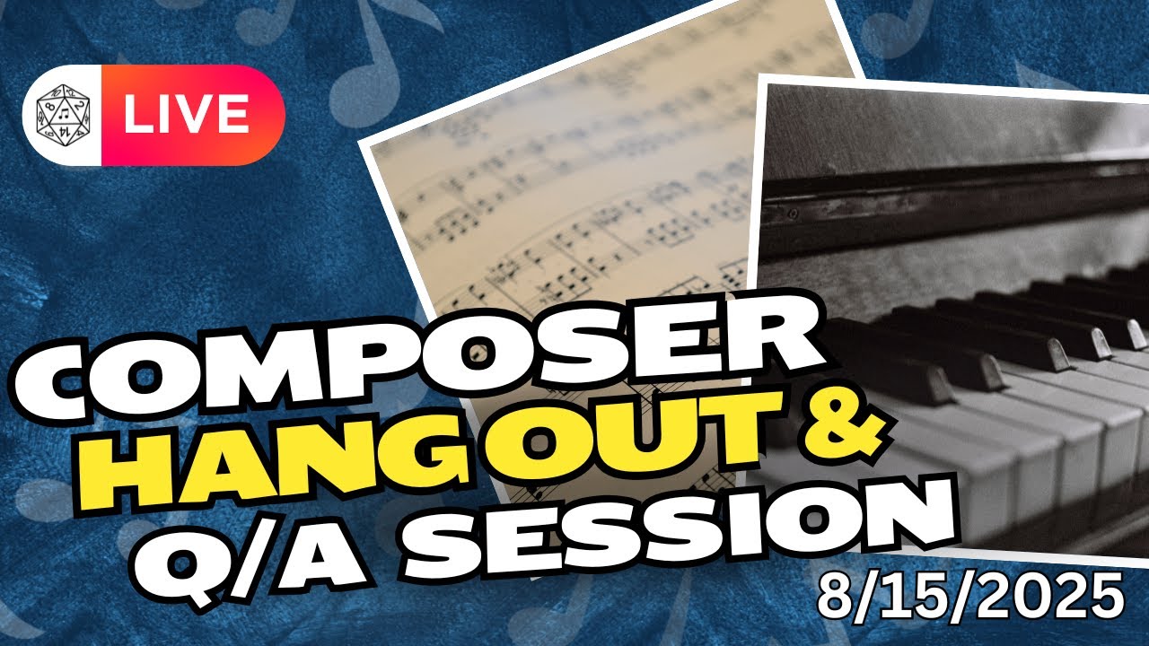 Live Composing & Q/A | Dec. 19th, 2025