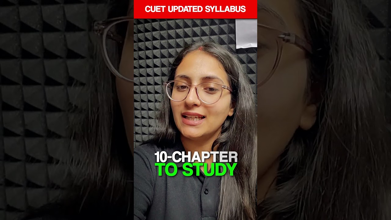 Cuet 2025 Chemistry Updated Syllabus🫣 #PW #Shorts