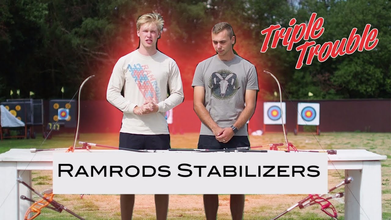 RAMRODS STABILISERS with STEVE WIJLER - Triple Trouble Archery