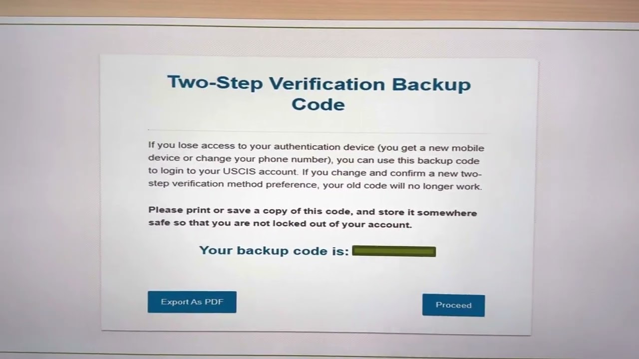 Pasos a seguir por el beneficiario cuando recibe el codigo de acceso online
