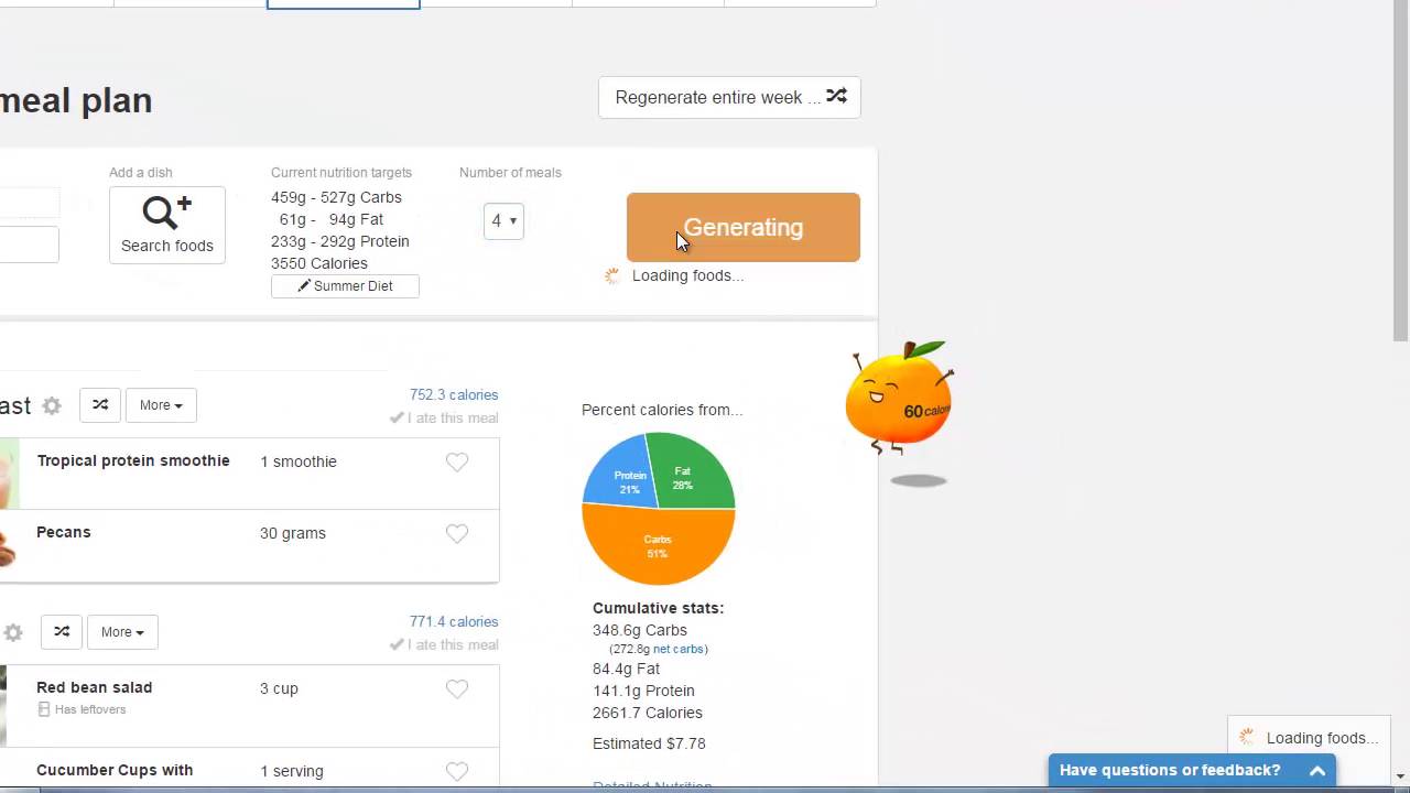 Eat This Much App  - Quick Review