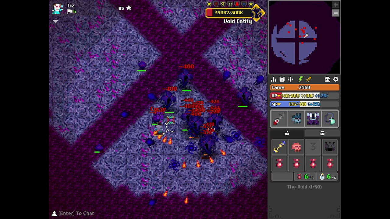 necro void solo with no buffing consumables