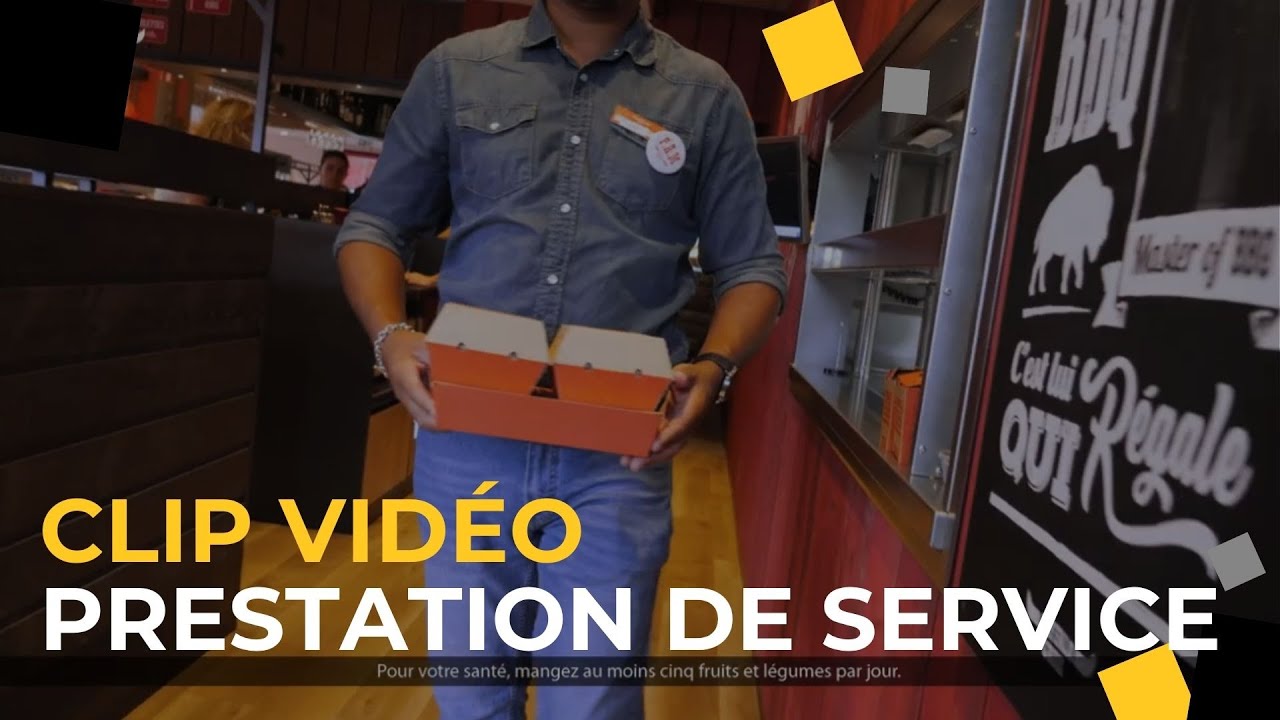 P COM // Clip vid&eacute;o click & collect Buffalo Grill