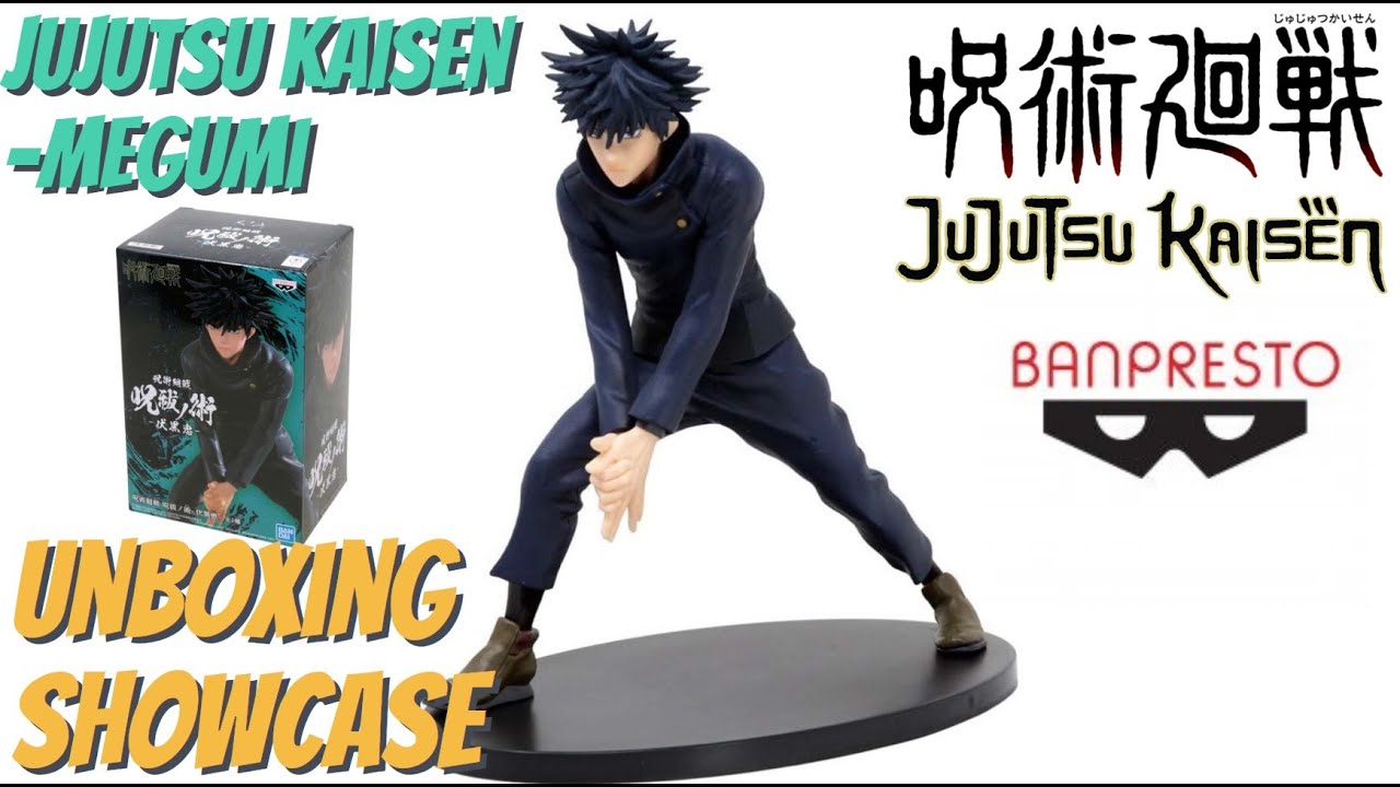 Banpresto Jujutsu Kaisen Megumi Fushiguro Unboxing Showcase