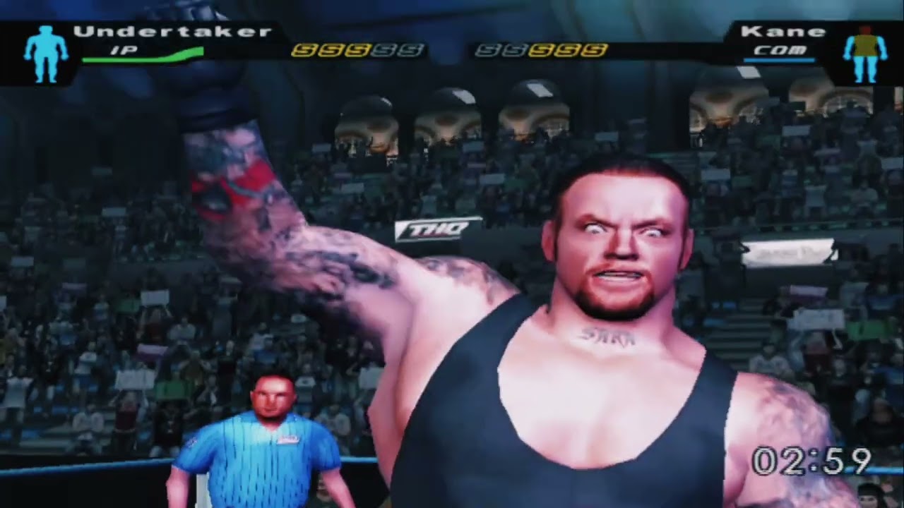 wwe smackdown here comes the pain || Undertaker vs Kane ladder match