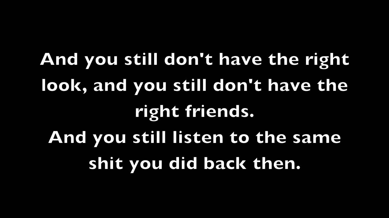 High School Never Ends- Bowling for Soup [Lyrics]