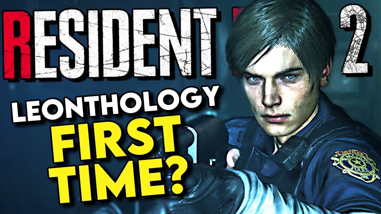 PLAYING RESIDENT EVIL 2 FOR THE SECOND TIME EVER RE2 REMAKE Leonthology