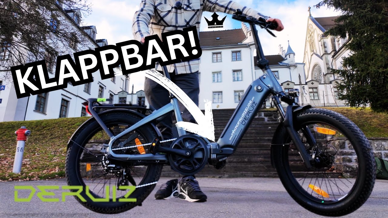 🔥 Deruiz Peridot – Das klappbare E-Bike im Test Review! Einfach perfekt für #camping  🚴‍♂️⚡