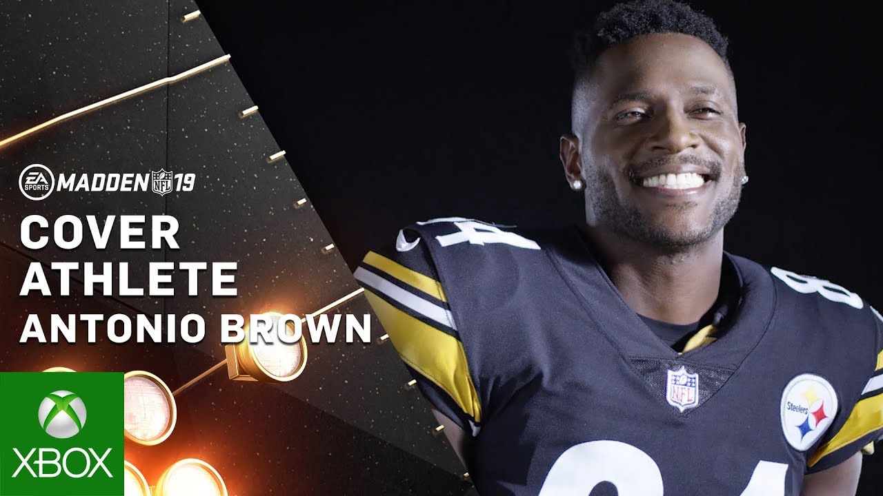 Madden 19 - Antonio Brown Cover Athlete
