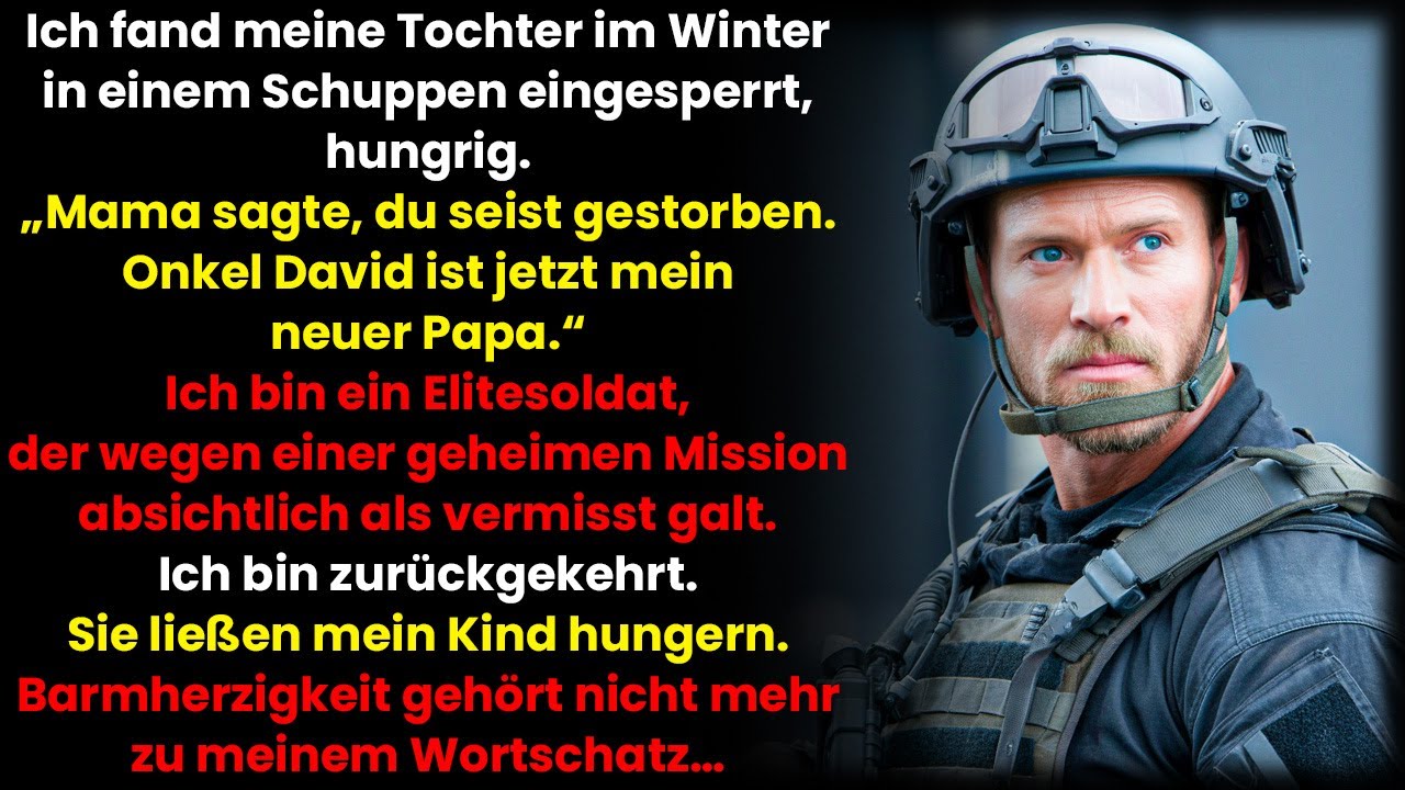 Ein Elite-Soldat fand seine Tochter hungrig im Stall &ndash; Seine stille Rache war gnadenlos