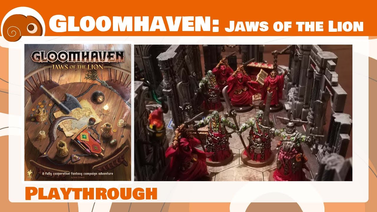 Gloomhaven: Jaws of the Lion - 4p - Entriamo in queste seducenti fogne! - Ep 10, Scenario #12