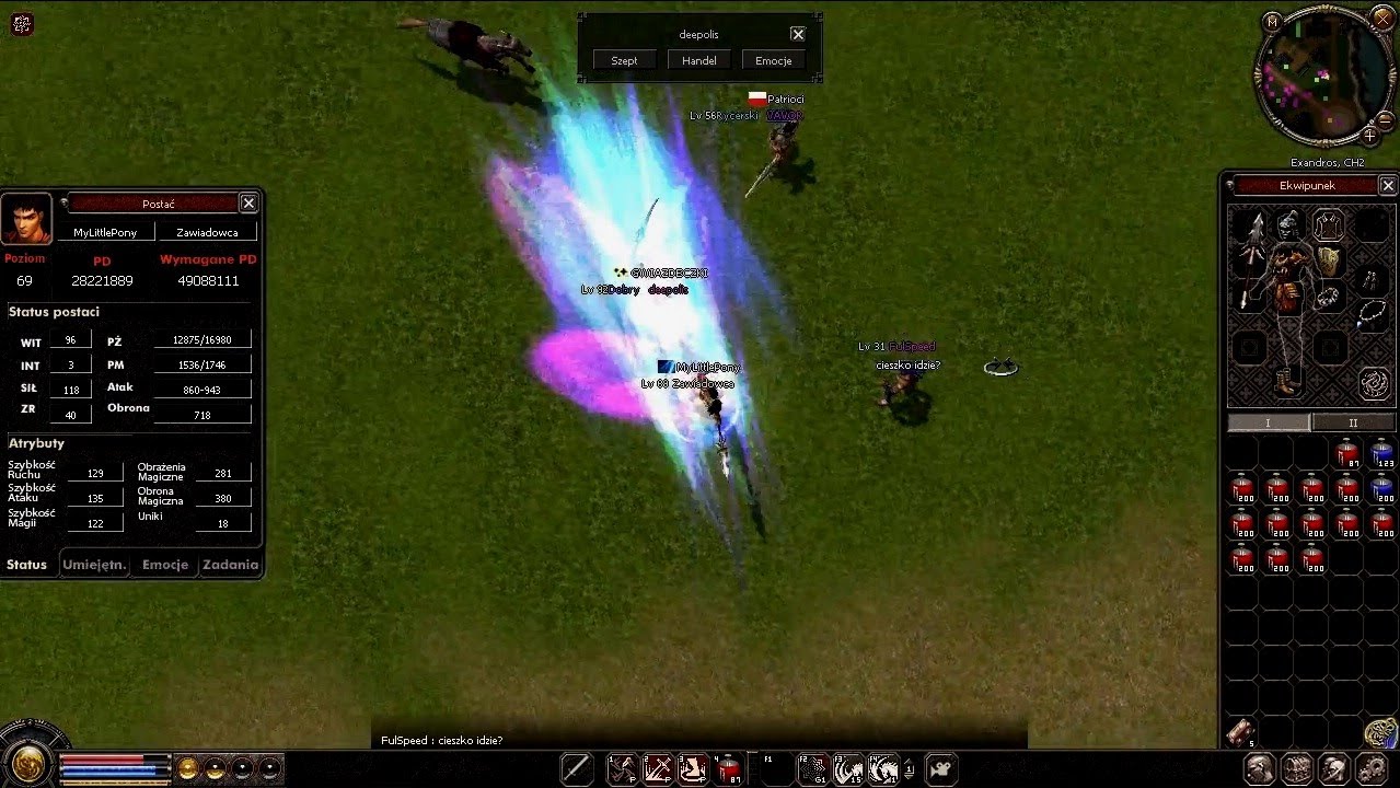 Metin2.PL Exandros - Wallander & Zawiadowca (69lvl) vs. PvP #003