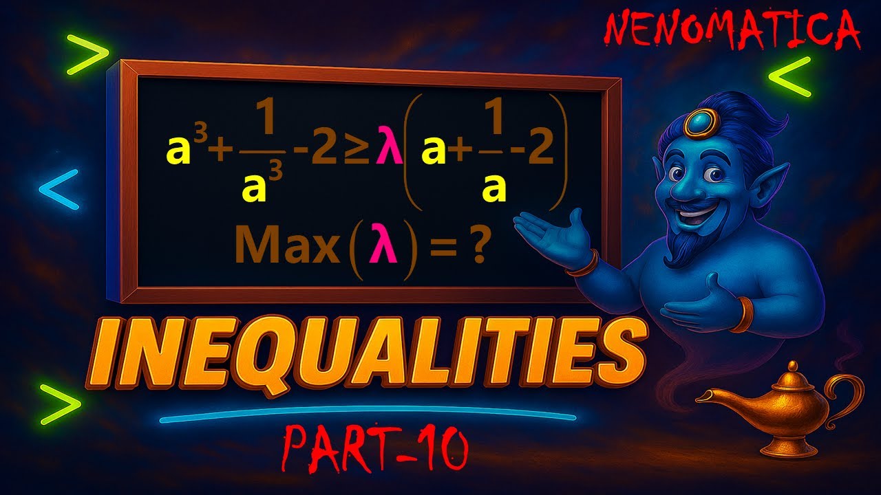 Inequalities 4-10: Basic Inequalities | NENOMATICA