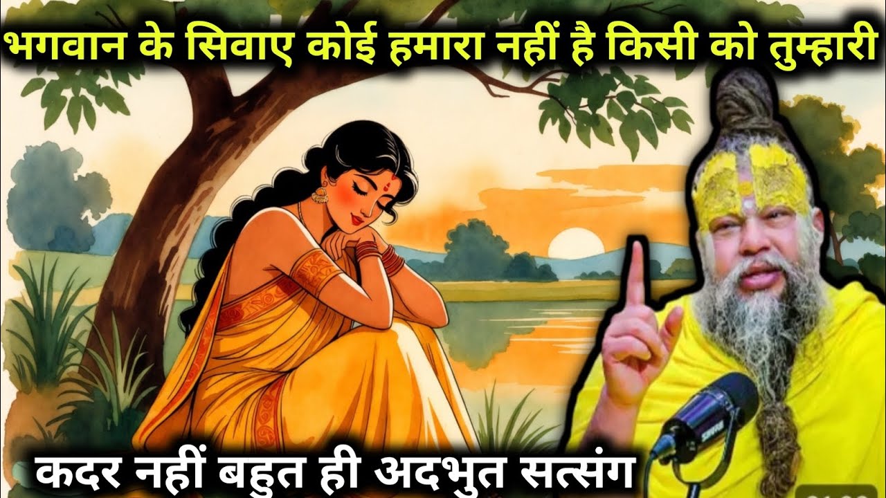 #भगवान के सिवाए कोई हमारा नहीं बहुत ही अदभुत #सत्संग | Premanandji Maharaj #premanandjipravachan 