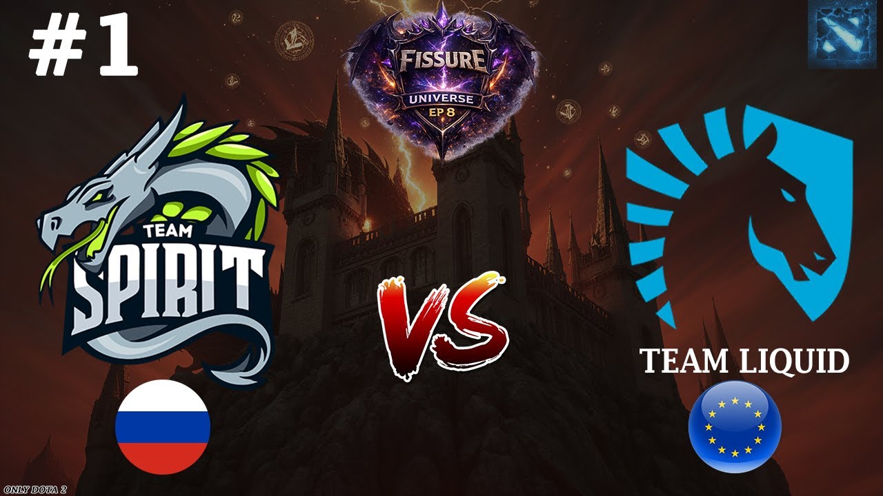 ГЛАВНЫЙ ЗАМЕС ДНЯ! | Spirit vs Liquid #1 (BO3) FISSURE Universe 8