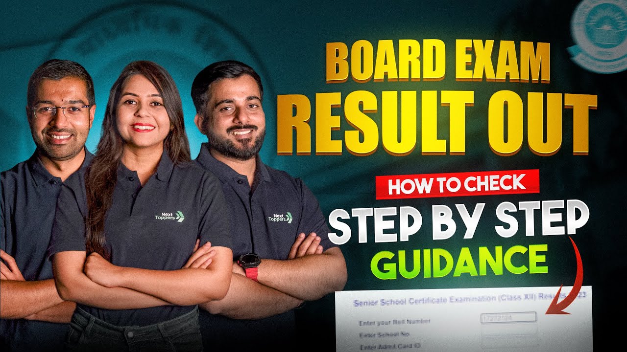 CBSE Result 2025 🔴 Class 12th Result Live | How to Check CBSE Result?