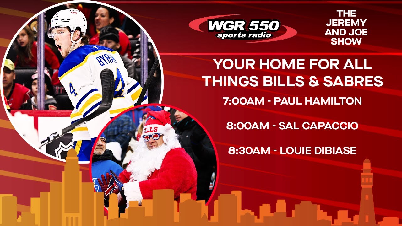 The Jeremy and Joe Show LIVE! | December 24th 2025 | WGR Sports Radio
