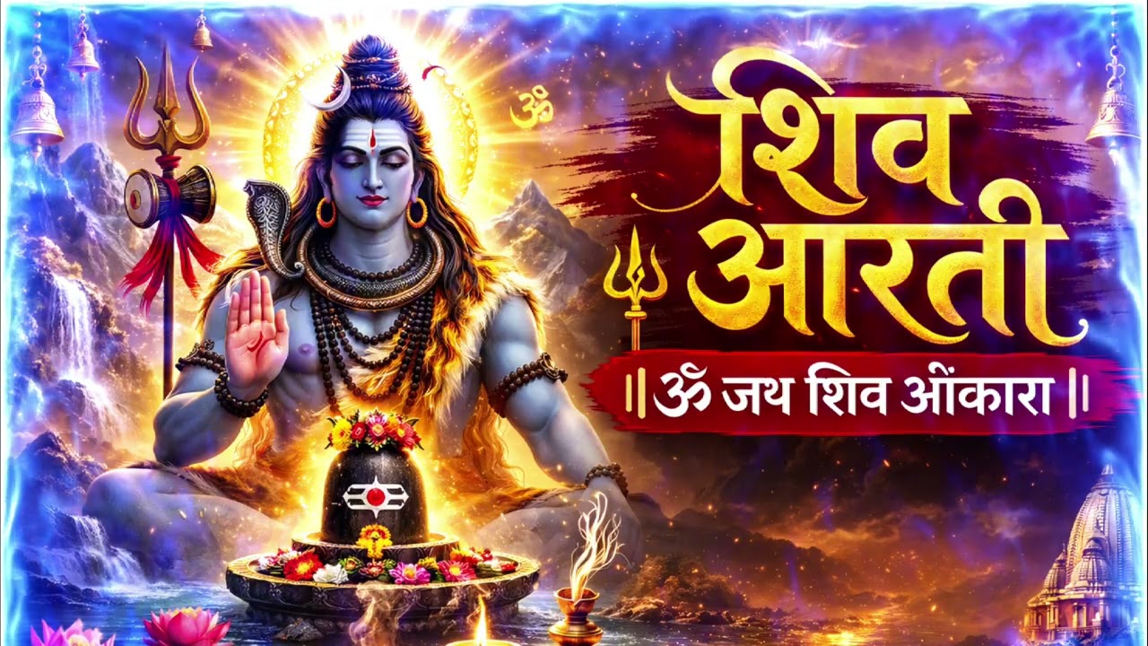 शिव जी की आरती | 🌺 सुबह शाम सुनने से मिलती है महादेव की कृपा 🔱