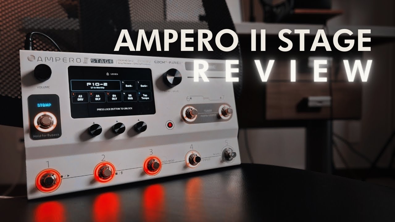 AMPERO II STAGE | HOTONE | REVIEW PORTUGUÊS | PRIMEIRAS IMPRESSÕES @HotoneAudio