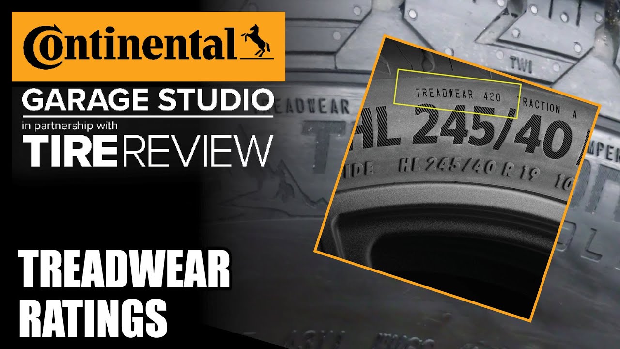 Tire Treadwear Grades and Traction Ratings