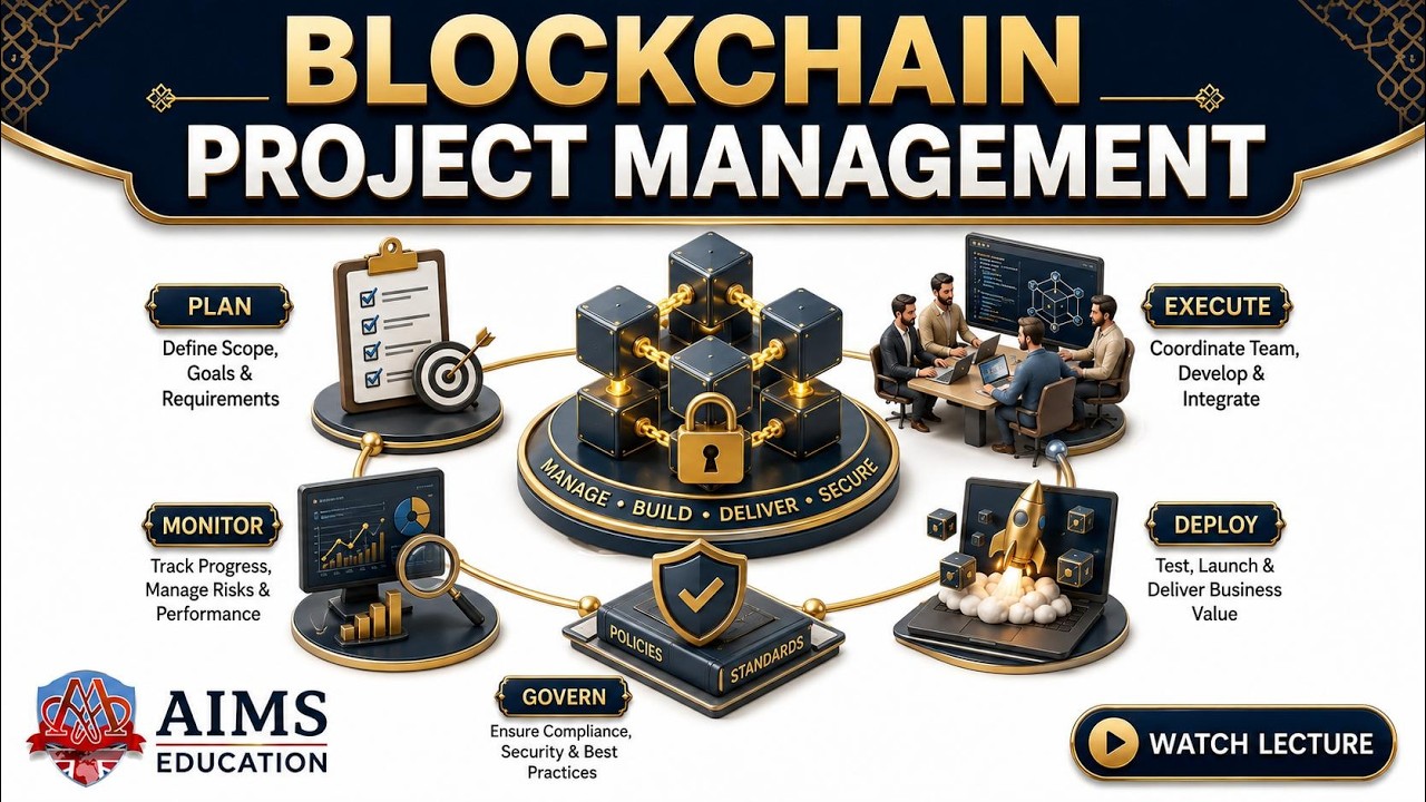 What is Blockchain Project Management - Key Concepts, Benefits and Types Explained | AIMS Education