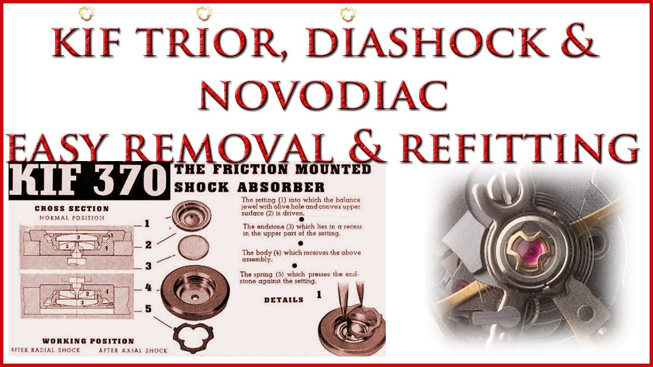 KIF Trior, Diashock & Novodiac Springs, Easy DIY Removal & RefittingTool