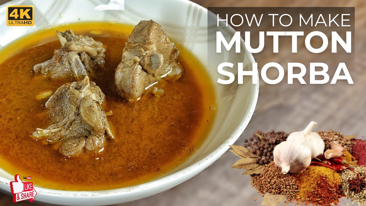 Special Mutton Shorba Recipe | Mutton Yakhni Broth Recipe by AZ Flames #azflames #mutton #fyp