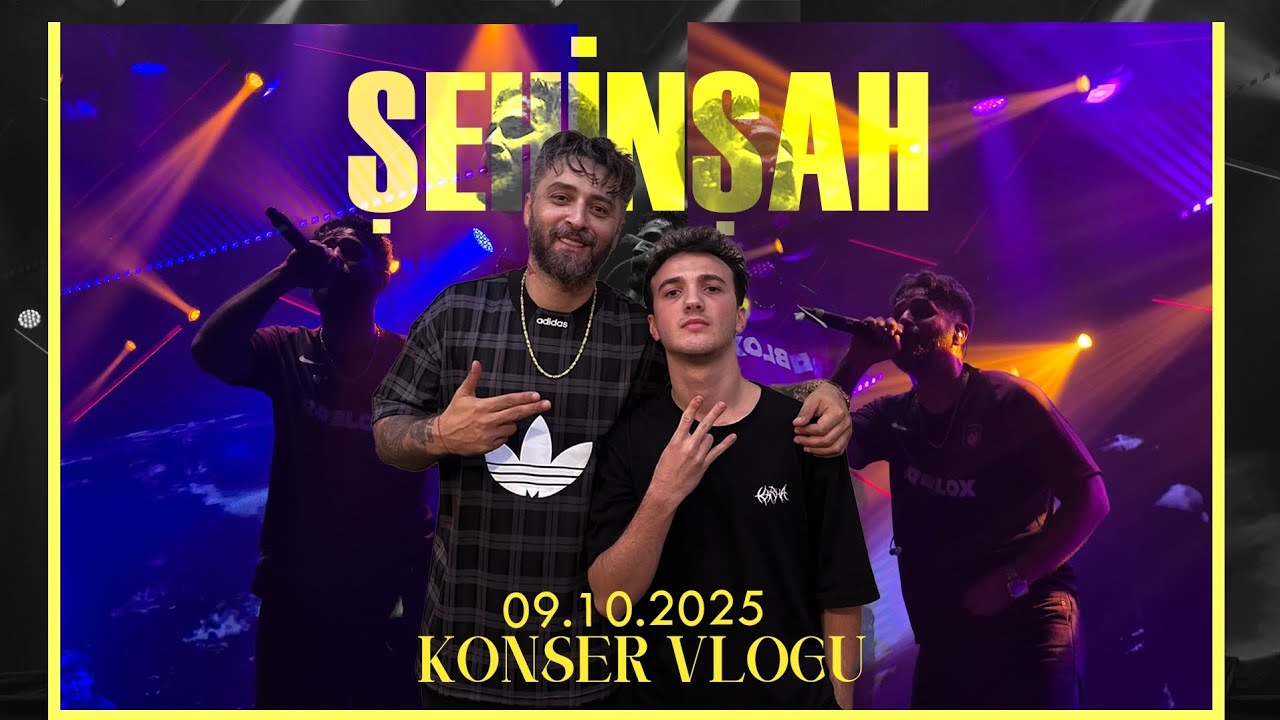 ŞEHİNŞAH KONSER VLOG VE SÜPRİZ KONUKLAR @SEHINSAHIKARUS @weghrumi @Aspova