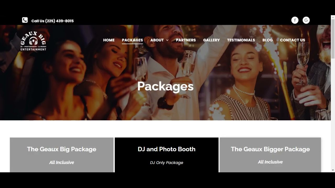 Geaux Big Entertainment  225-439-8015