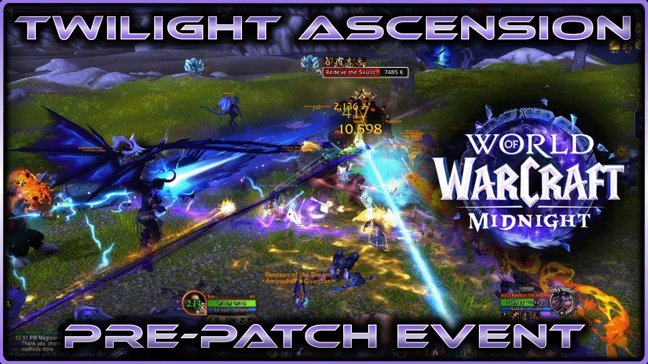 Twilight Ascension - Midnight Pre-patch Event - No Commentary
