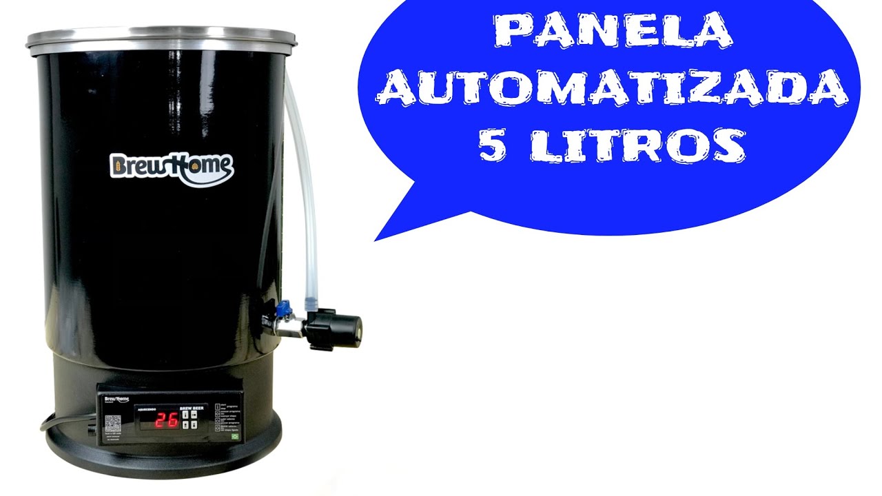 Como fazer 5 litro de cerveja em um equipamento automatizado