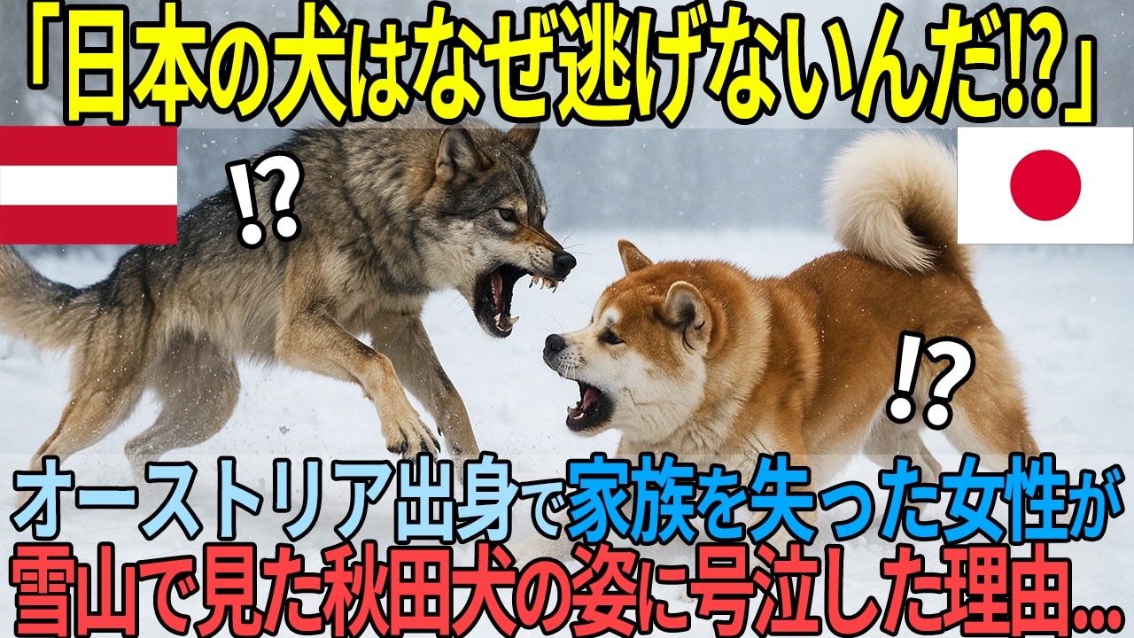 「日本の犬は何かおかしい...」秋田犬が世界で