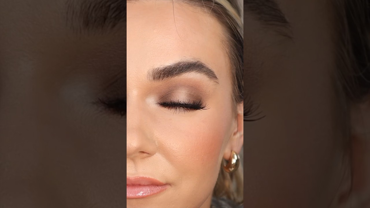 Mario&rsquo;s NEW Neutrals palette Halo eye makeup #mastermattesneutrals #marioneutralspalette #eyeshadow