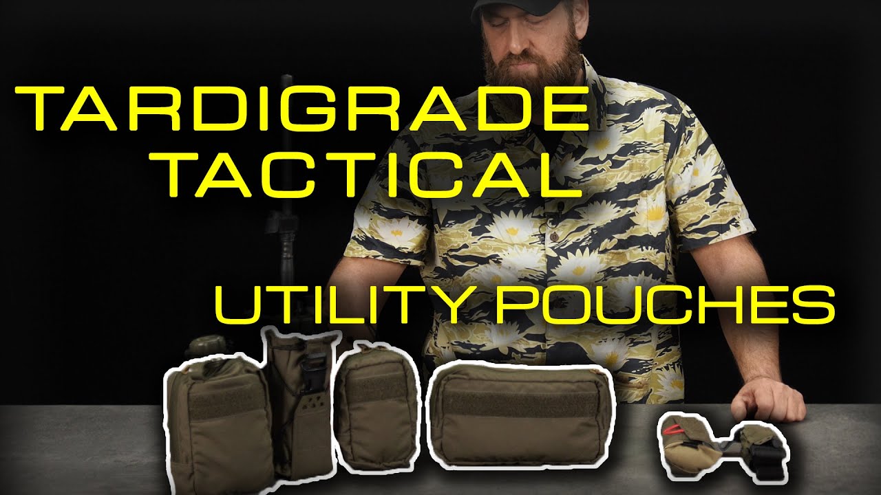 TARDIGRADE TACTICAL UTILITY POUCHES - IMMER DEN PASSENDEN PLATZ FÜR EURE AUSRÜSTUNG!